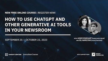 How to use ChatGPT and other generative AI tools in your newsroom