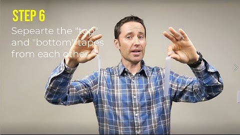 Instructions for Making Charged Sticky Tape