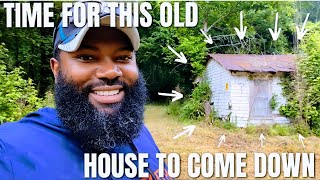 How Much Will It Cost To Tear Down The '100 Year Old FarmHouse' | TURNING RAW LAND INTO A HOMESTEAD