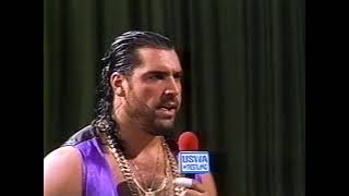 The Fake Razor Ramon Confronts Luther Biggs - USWA Wrestling TV Memphis, TN 6/28/1997