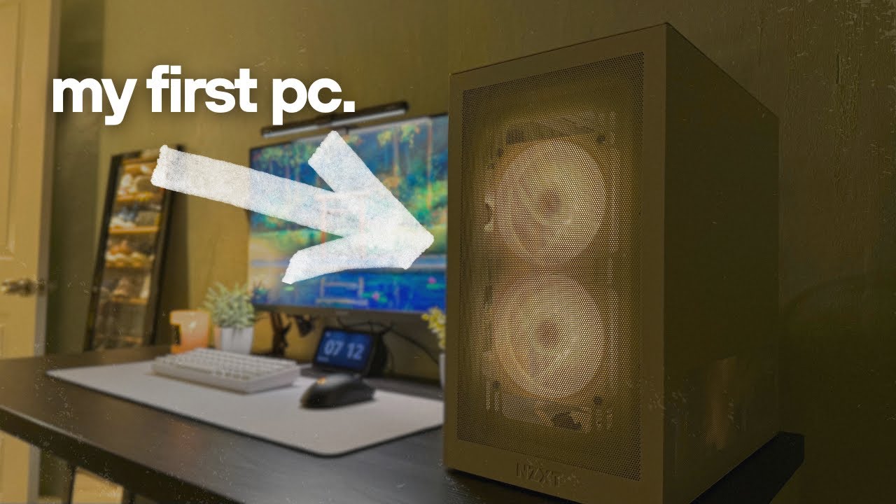 i built my first pc. - YouTube