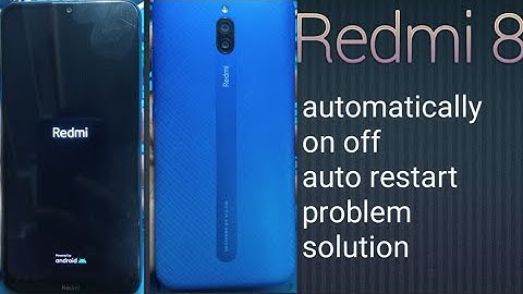 Redmi 8 a dual auto restart problem solution/ how to Mi Redmi 8 / 8 a dual auto restart problem fix