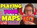 🔴 PLAYING YOUR PIGGY MAPS LIVE!! (Build Mode) | ROBUX GIVEAWAYS! | PIGGY 2 OUT SOON!! | Roblox Live