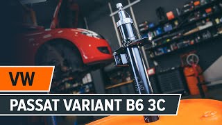 Cómo cambiar Amortiguador VW PASSAT Variant (3C5) - vídeo guía
