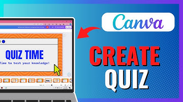 How to CREATE a Quiz on Canva 2024!