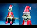 DIY 3D Grinch Papercraft - PDF, SVG Template - How to make Grinch Low poly Step by Step