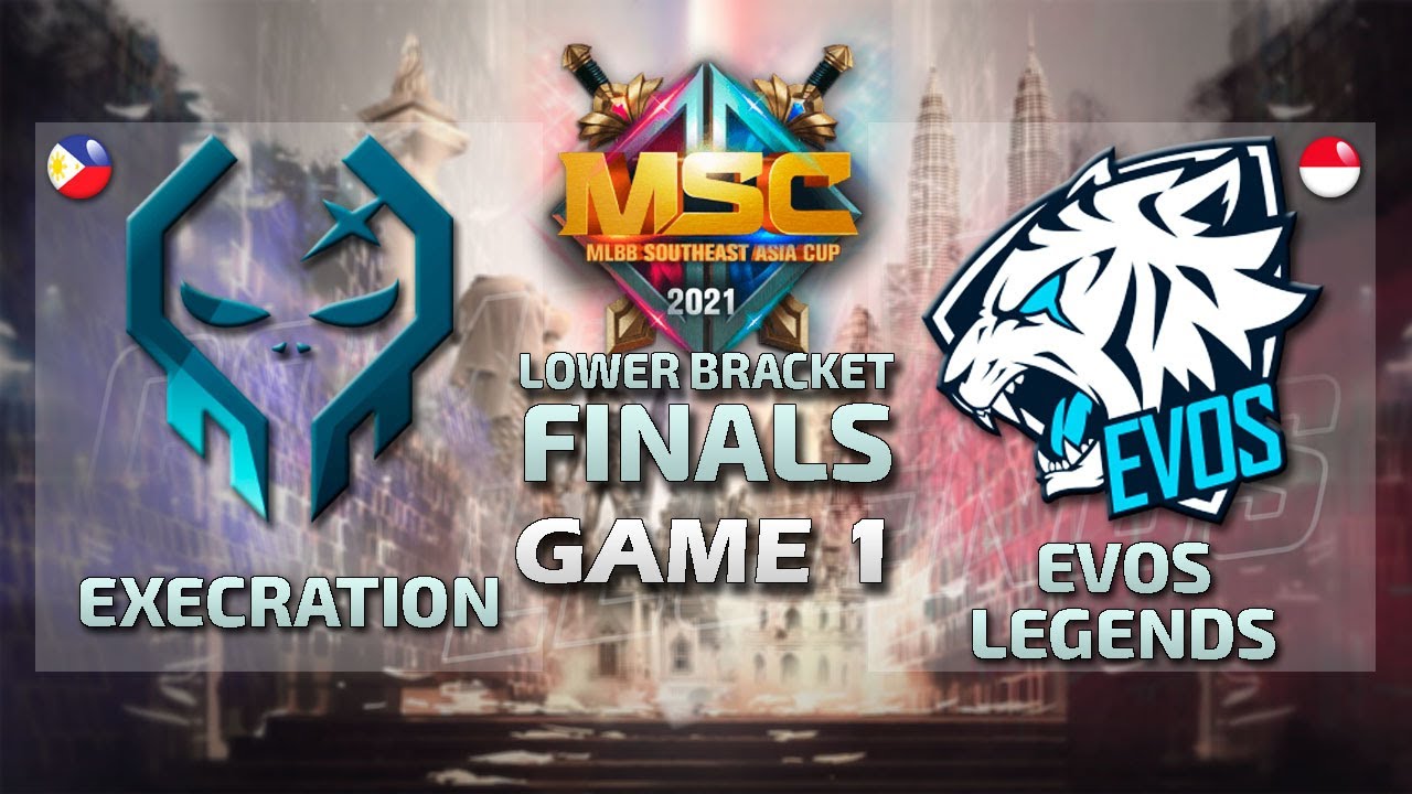 EXE vs EVOS [GAME 1] [English] MSC PLAYOFF DAY 3 | MLBB SOUTEAST ASIA CUP 2021