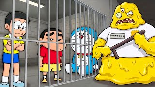 Shinchan and Nobita Escape Verity Prison 😱 screenshot 3