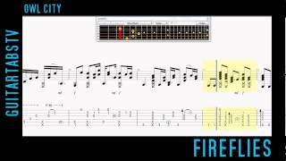 Video thumbnail of "Fireflies - Owl City - Sungha Jung Acoustic Guitar Pro 6 Tabs + Sheet Music"