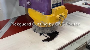 Pickguard Cutting By CNC Router