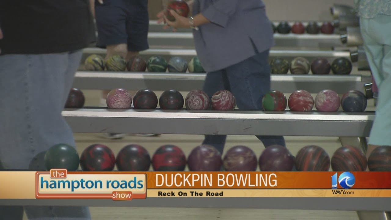 Duckpin bowling at Victory Lanes in Portsmouth.