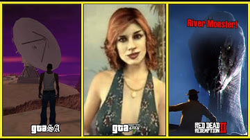 UNSOLVED MYSTERIES in GTA games & RDR2 (Part 2)