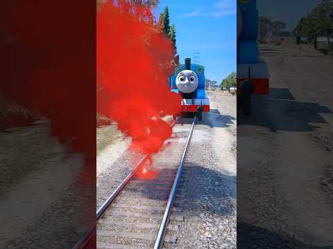 Видео: GTAV: SHIVA SAVING LITTLE SINGHAM FROM THOMAS THE TRAIN? #shorts