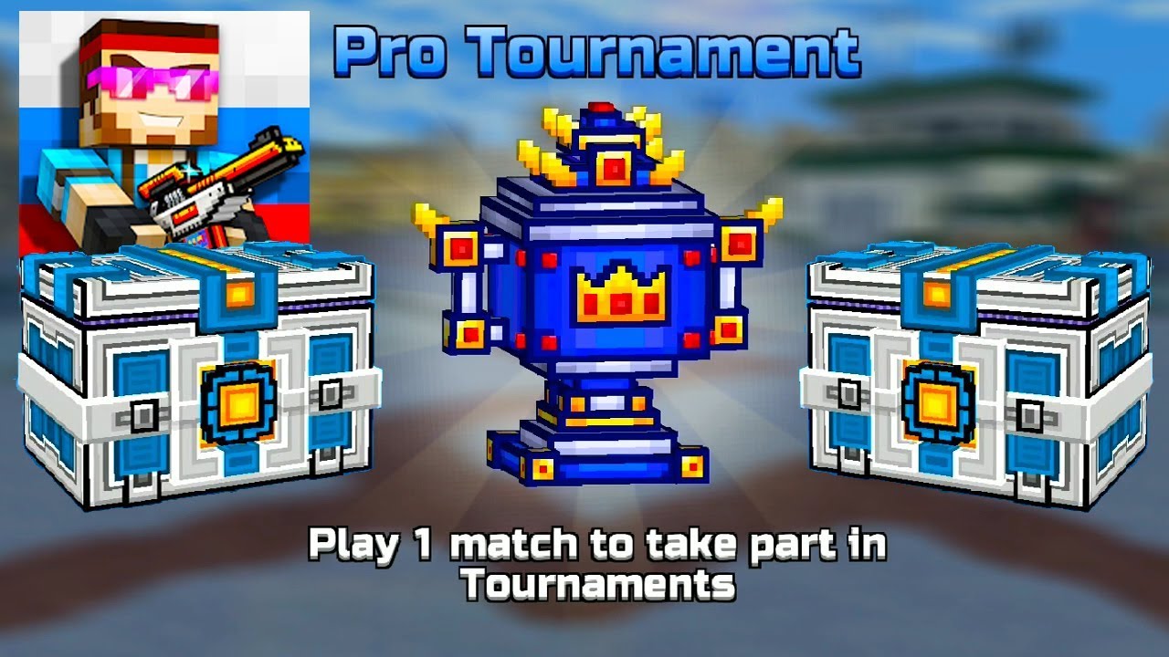 Pixel Gun 3D Open Chests for the Tournament AND Keys (by Mirax Bro
