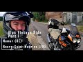 Alps vintage ride africa twin xrv 750 rd07 part 1 on and off road 