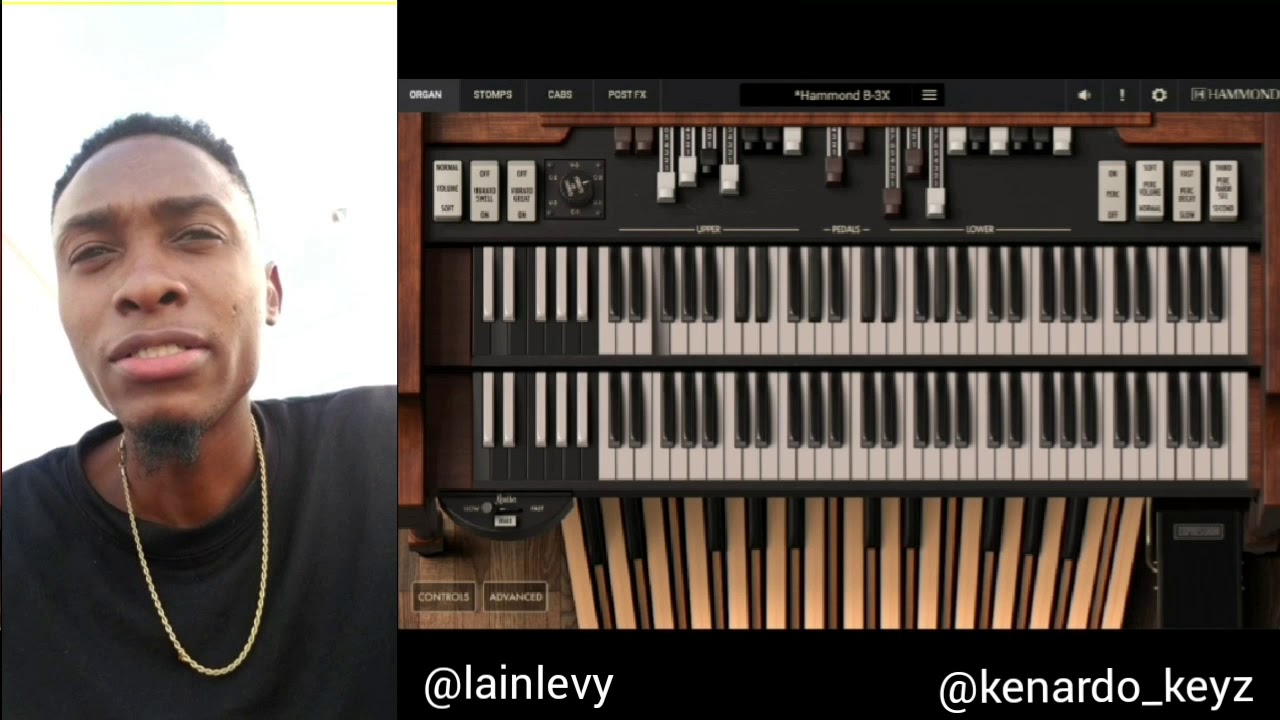 I Love You Lord | Oneil Levy - IK Multimedia Hammond B-3X Virtual Organ