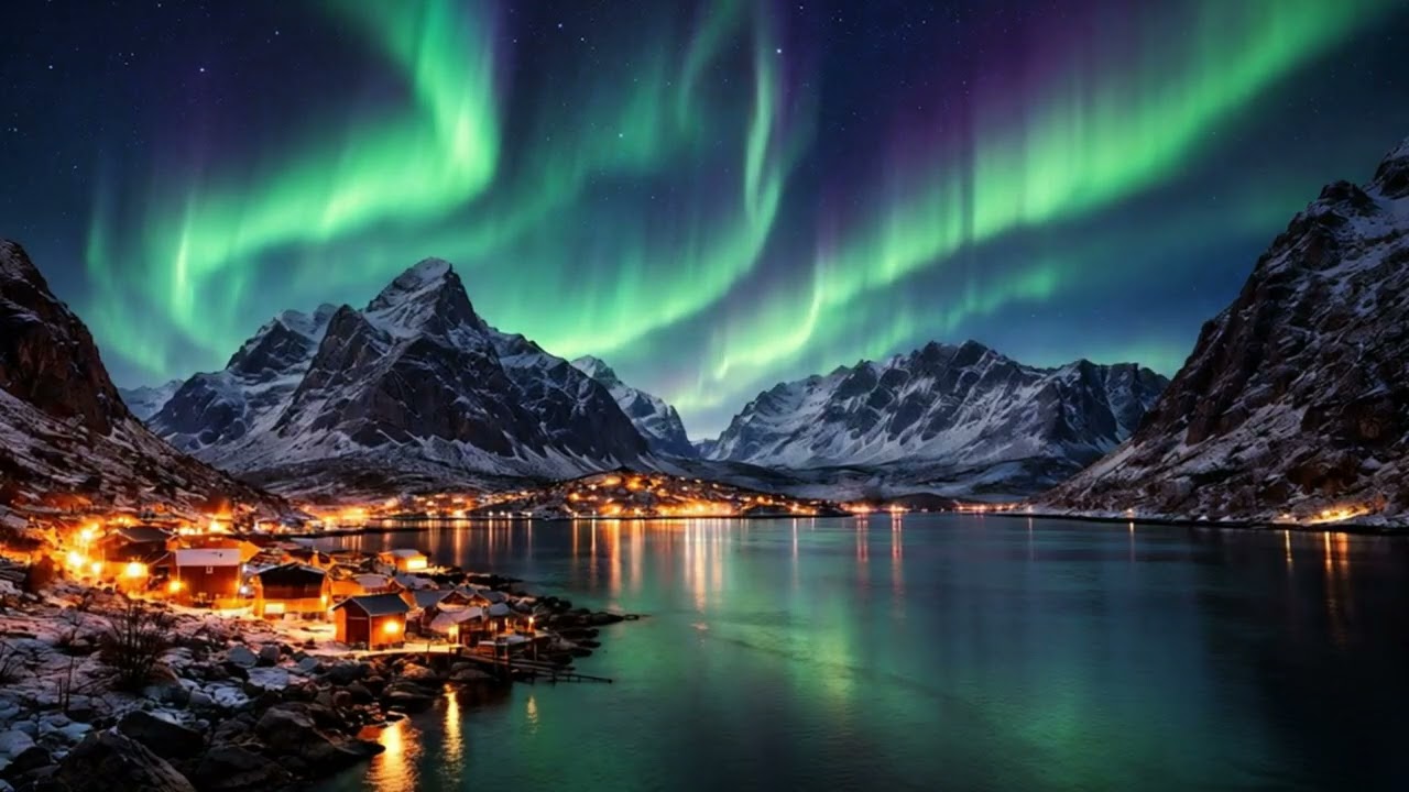 Northern Lights Serenity 🌌 Relaxing Meditation Music for Deep Calm, Sleep & Peace of Mind