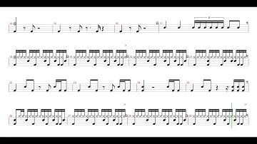 Bruno Mars-That`s What I Like | Drum Score, Drum Sheet Music