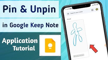 How to Pin & Unpin in Google Keep Notes App
