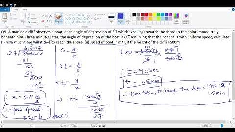 Class10 Heights & Distance Ex 22B (part 2 of 2)