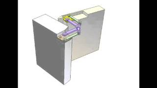 90 deg concealed hinge