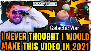 I Never Thought I Would Make This SWGoH Video in 2021... - Top 10 Tips to Master Galactic War