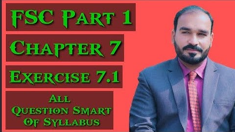 Exercise 7.1 #Chapter7 #FScfirstyearmath