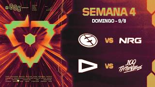 EG x NRG  LOUD x 100T  VCT Americas Etapa 2  Semana 4 - Dia 