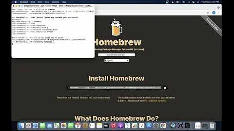 Brew Command Not Found - Como Instalar o HomeBrew no Macbook