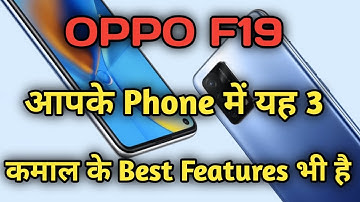 OPPO F19 Top 3 Hidden Features || tips and tricks