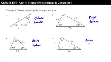Geometry - Section 4.1: Triangle Basics