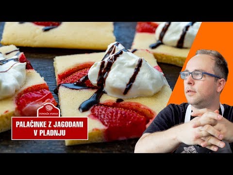 Video: Kako Kuhati Palačinke Z Jagodami