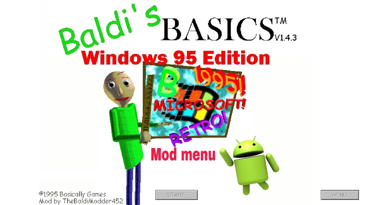 Fun With Baldi's Basics Mod Menu 