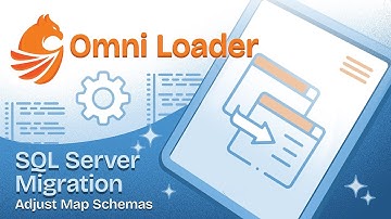 Omni Loader: Migration SQL Server to Azure Synapse Analytics, Adjust Map Schemas
