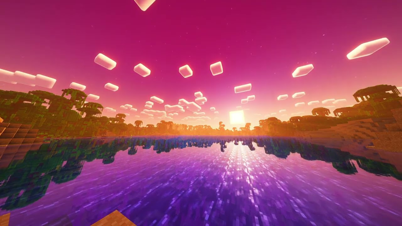 🌿 Jungle Lake Ambience | Peaceful Minecraft Lake & Relaxing Study Music 🌊✨