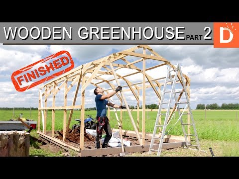 Video: Do-it-yourself Greenhouse Made Of Wood (76 Photos): Drawings Of A Wooden Structure Under A Film, How To Build A Frame, Step-by-step Instructions