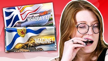 Irish People Try Canadian Province Chocolate Bars
