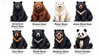 Every bear explained in under 6 minutes.