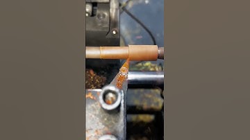 Automatic grinding process of wooden handle #smartwork #goodtools