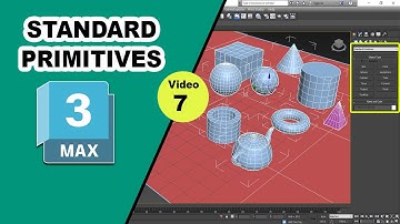 Standard Primitives in 3ds Max || 3ds Max tutorials in Urdu/Hindi