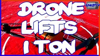 Heavy Lift Delivery Drone Lifts A Ton, New Species Of Clear Glass Frog, Robotic Valet. Current News