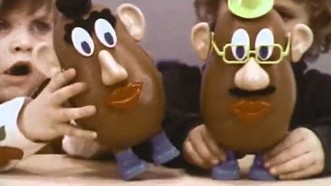 Hasbro - Playskool - Mr Potato Head - My Potato - Vintage Commercial  - 1970s