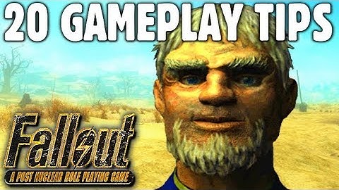 20 Helpful Gameplay Tips, Hints & Tricks - Fallout 1
