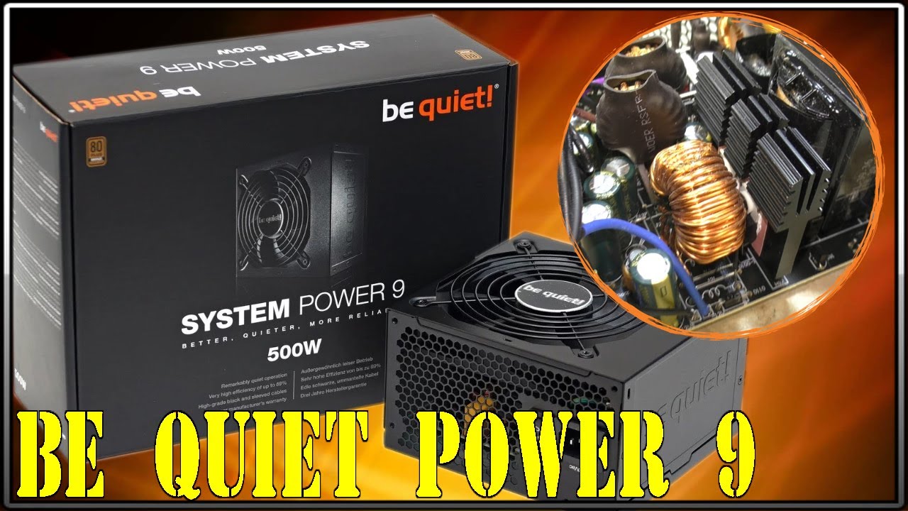Bequiet power 9 500w - YouTube