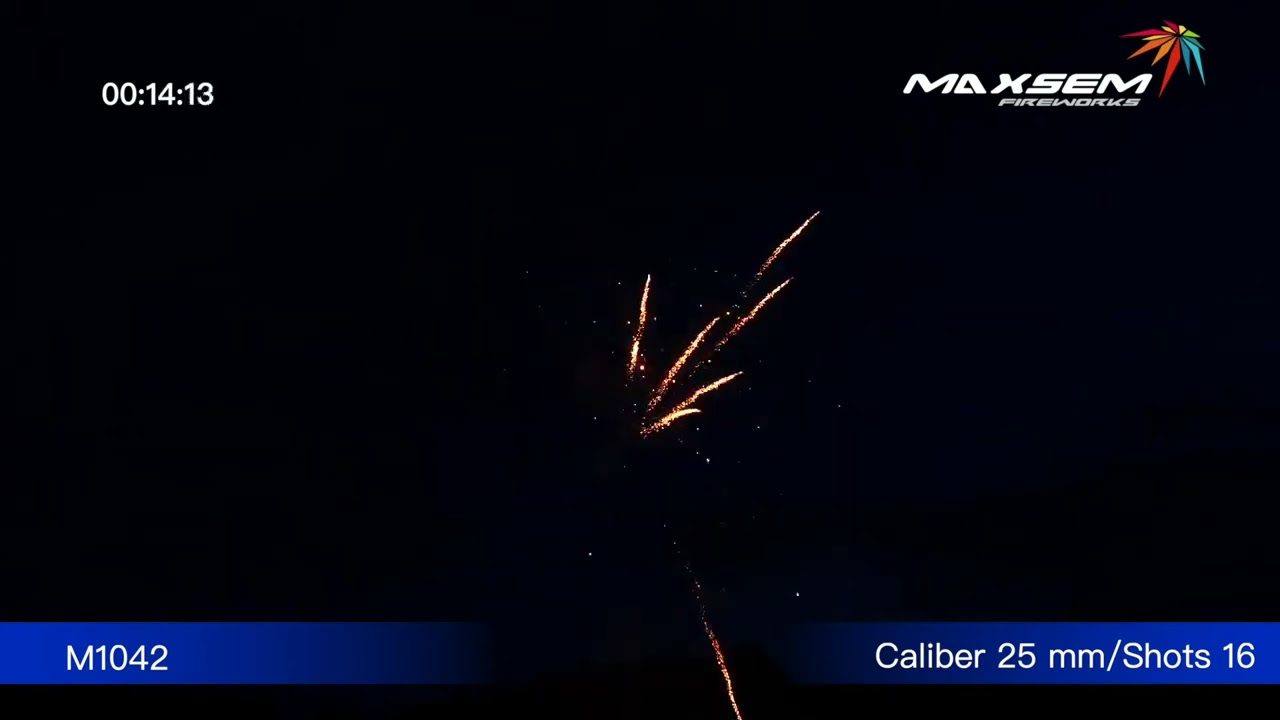 Батарея салютов Maxsem, 1"-16 залпов, SWEET DREAM, M1042