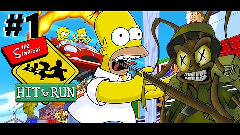 The Simpsons Hit And Run Level 1 - Homer