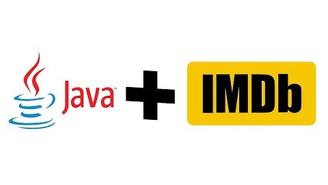 java project imdb api and json
