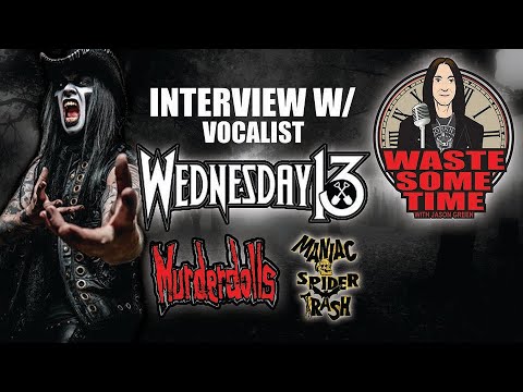 WEDNESDAY 13 Interview - Murderdolls, Horror Movies, Metal Music & More