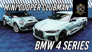 BMW 4 en MINI Clubman  Jorssen 60 jaar Special Edition