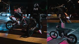 Stark Varg 80HP Photoshoot/wheelie's